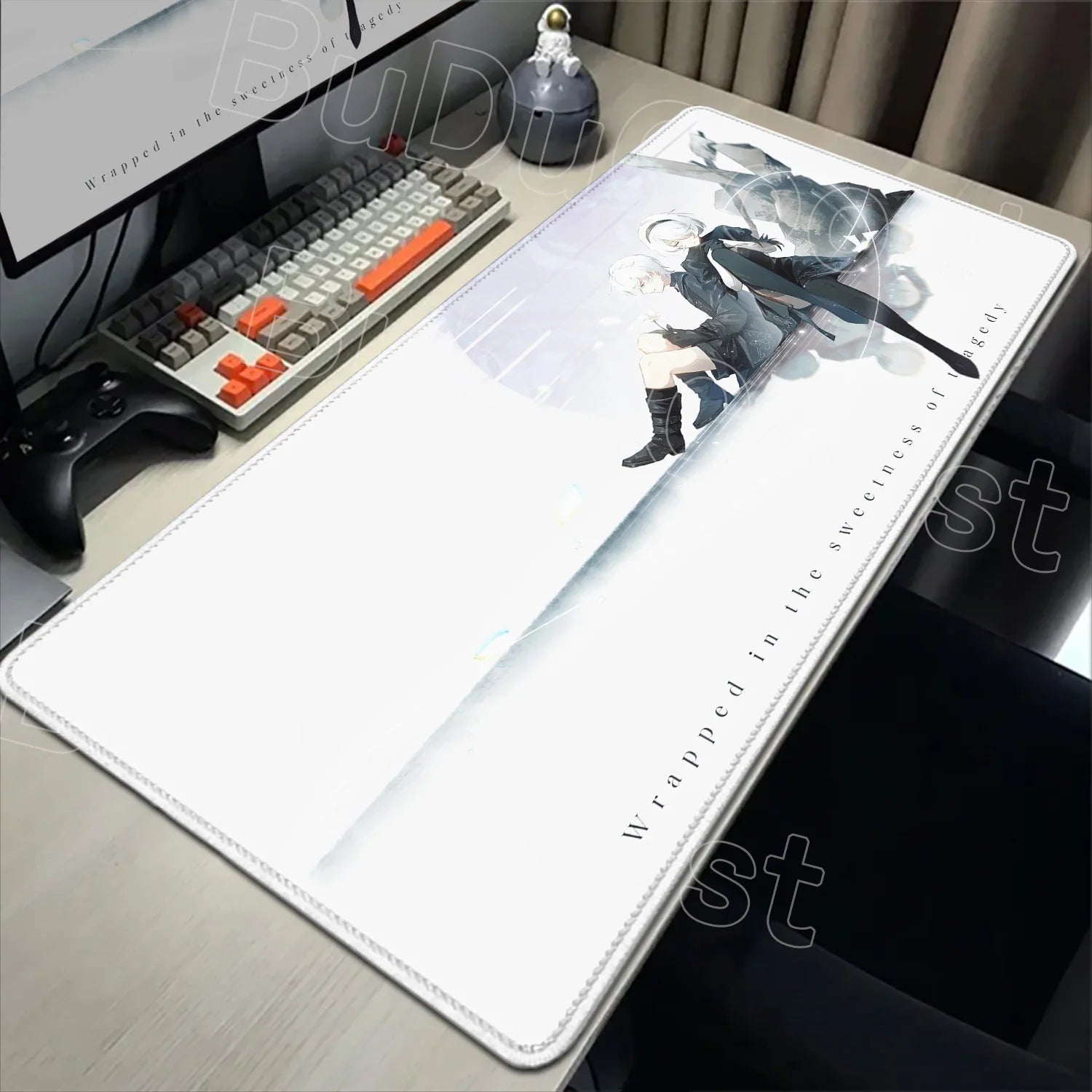 NieR:Automata 2B Mouse Pad - Large Gaming & Office Desk Mat