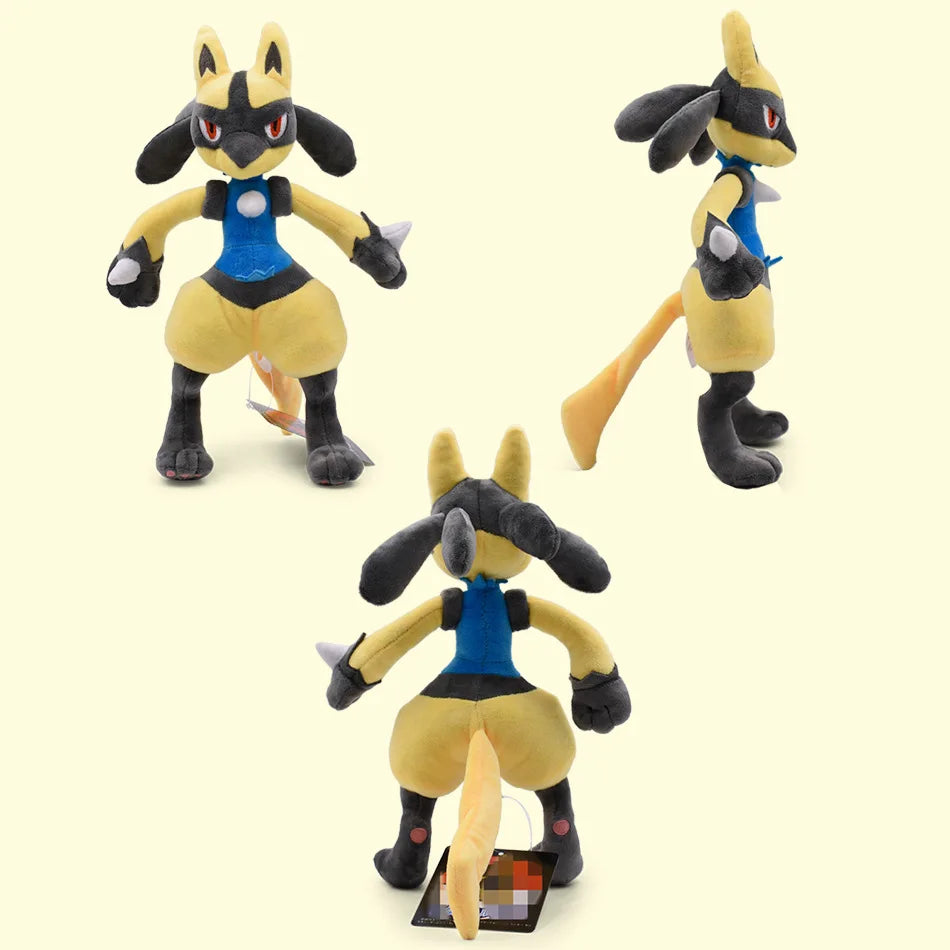 Pokemon Lucario & Riolu Standing Plush Stuffed Doll