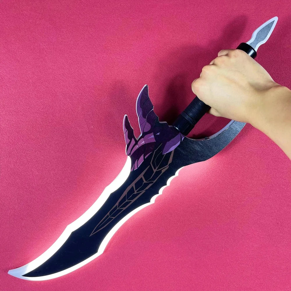 Solo Leveling Sung Jinwoo Kasaka’s Venom Fang & Knight Killer LED Anime Prop Replica Dagger