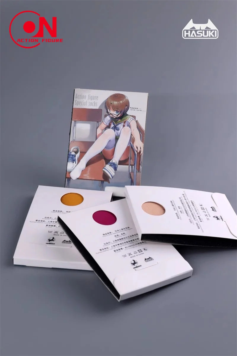 Hasuki 1/12 Scale Fishnet Stockings for 6-Inch Female Action Figures