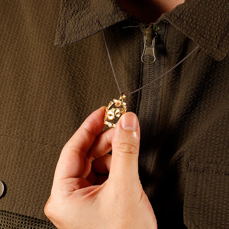 Link Click 925 Sterling Silver Anime Pendants & Ring Xia fei Liu Xiao Vein