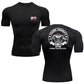 Baki Anime Compression Shirt – Men's Breathable Rash Guard