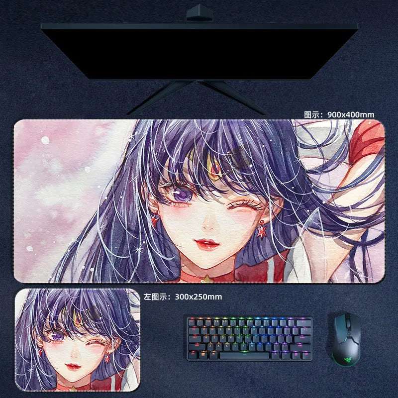 Sailor Moon Sailor Mars Mouse Pad Anime Desk Mat