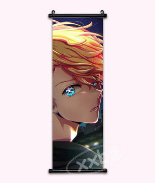 Oshi No Ko Aqua Hoshino Anime Poster Canvas Scroll