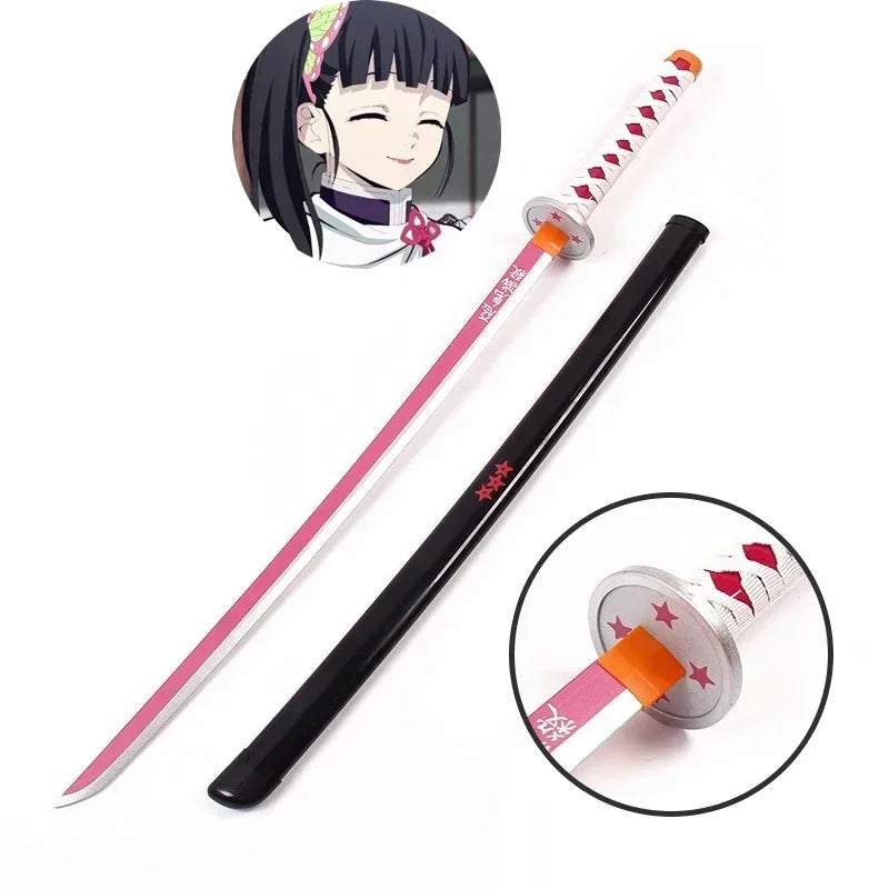 Demon Slayer Katana 1:1 Scale Anime Prop Replica Bamboo Sword