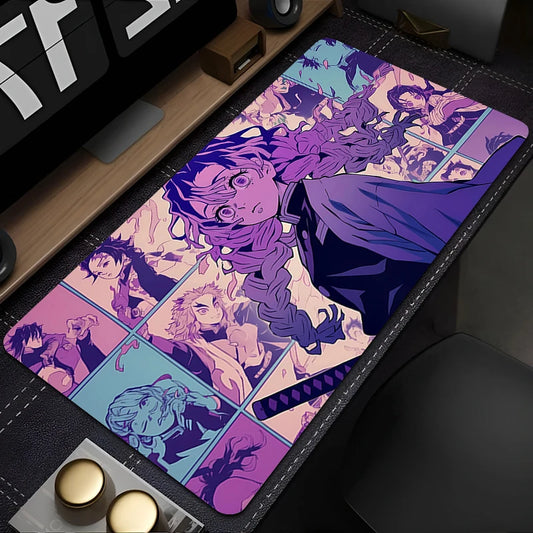 Demon Slayer Mitsuri Kanroji Mousepad Large Anime Desk Mat
