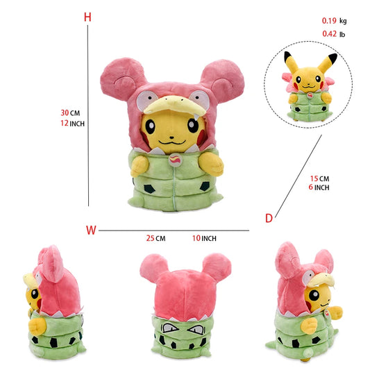 Pokemon Pikachu Slowpoke Cosplay Plush