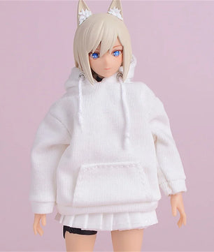 1/12 Scale Casual Hoodie Clothing Set For 6-Inch Female Action Figures