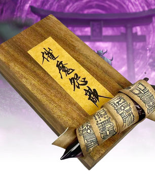 Jujutsu Kaisen Ryomen Sukuna Finger With Wood Talisman Box 1:1 Scale Prop Replica