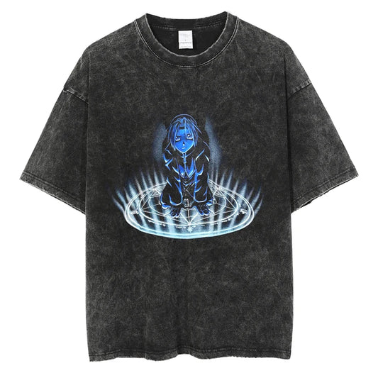 Fullmetal Alchemist Edward Shirt Vintage Style Anime Shirt