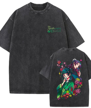 The Apothecary Diaries Maomao Shirt Vintage Style Washed T-Shirt