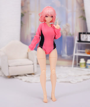 1/12 Scale Fitness Bodysuit Accessory For Female Action Figures