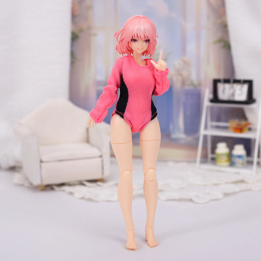 1/12 Scale Fitness Bodysuit Accessory For Female Action Figures