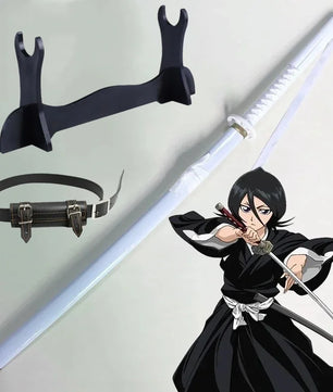 Bleach Rukia Katana 1:1 Scale Anime Prop Replica Bamboo Sword