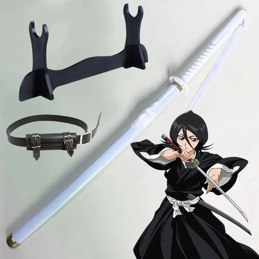 Bleach Rukia Katana 1:1 Scale Anime Prop Replica Bamboo Sword