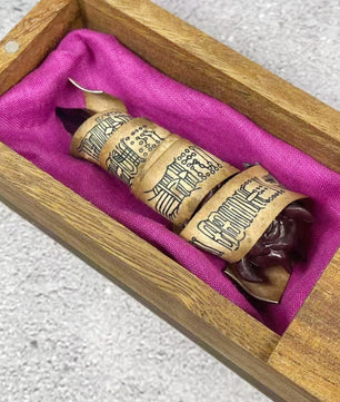 Jujutsu Kaisen Ryomen Sukuna Finger With Wood Talisman Box 1:1 Scale Prop Replica