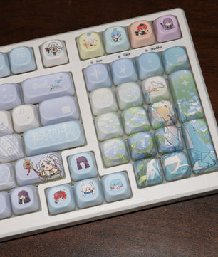 Frieren Keycaps 120 Keys MOA & Cherry Profile Anime Keycaps