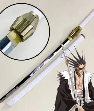 Bleach Kenpachi Katana 1:1 Scale Anime Prop Replica Bamboo Sword