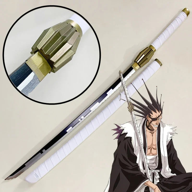 Bleach Kenpachi Katana 1:1 Scale Anime Prop Replica Bamboo Sword