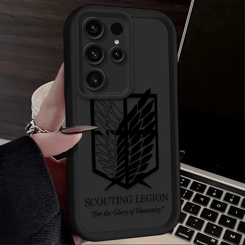 AOT Scouting Legion Phone Case - For Samsung A Series and S Series