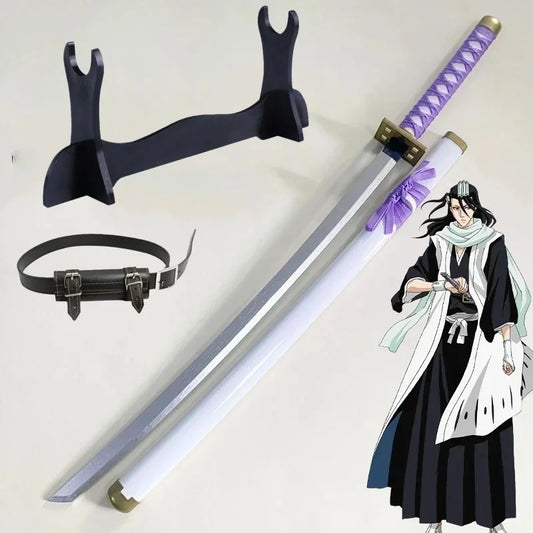 Bleach Byakuya Katana 1:1 Scale Anime Prop Replica Bamboo Sword