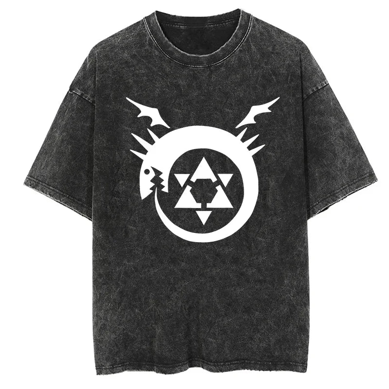 Fullmetal Alchemist Shirt Vintage Style Anime Shirt