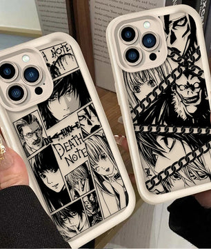 Death Note Panel Style Phone Case - For iPhone 11 to 17 Pro Max
