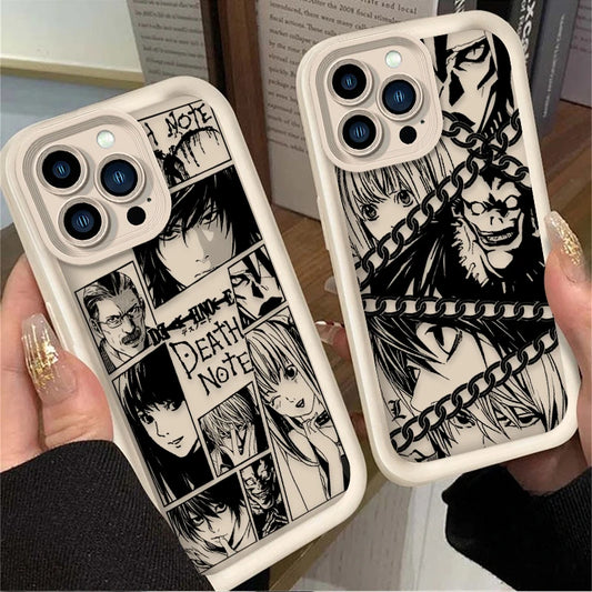Death Note Panel Style Phone Case - For iPhone 11 to 17 Pro Max