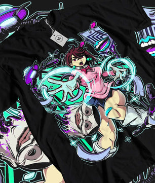 Dandadan Momo Shirt - All Cotton Anime Graphic Tee