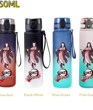 Demon Slayer Nezuko Water Bottle – 650ml Leakproof Gym Bottle