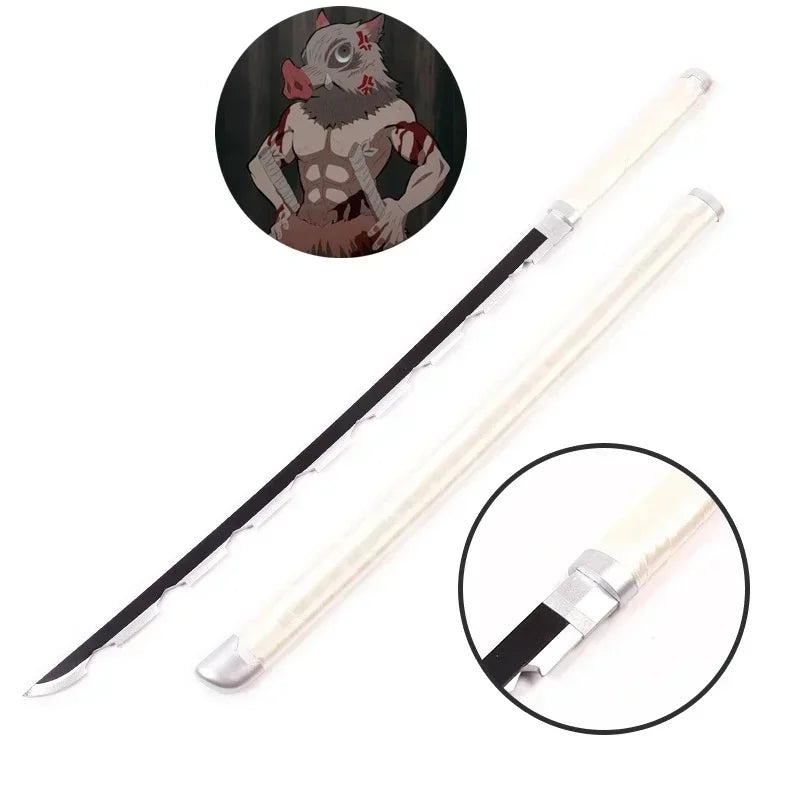 Demon Slayer Katana 1:1 Scale Anime Prop Replica Bamboo Sword