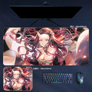 Demon Slayer Nezuko Mouse Pad Anime Desk Mat