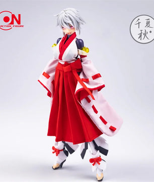 1/12 Scale Kimono Witch Uniform For 6-Inch Female Action Figures
