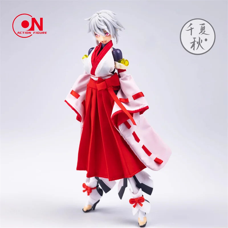 1/12 Scale Kimono Witch Uniform For 6-Inch Female Action Figures