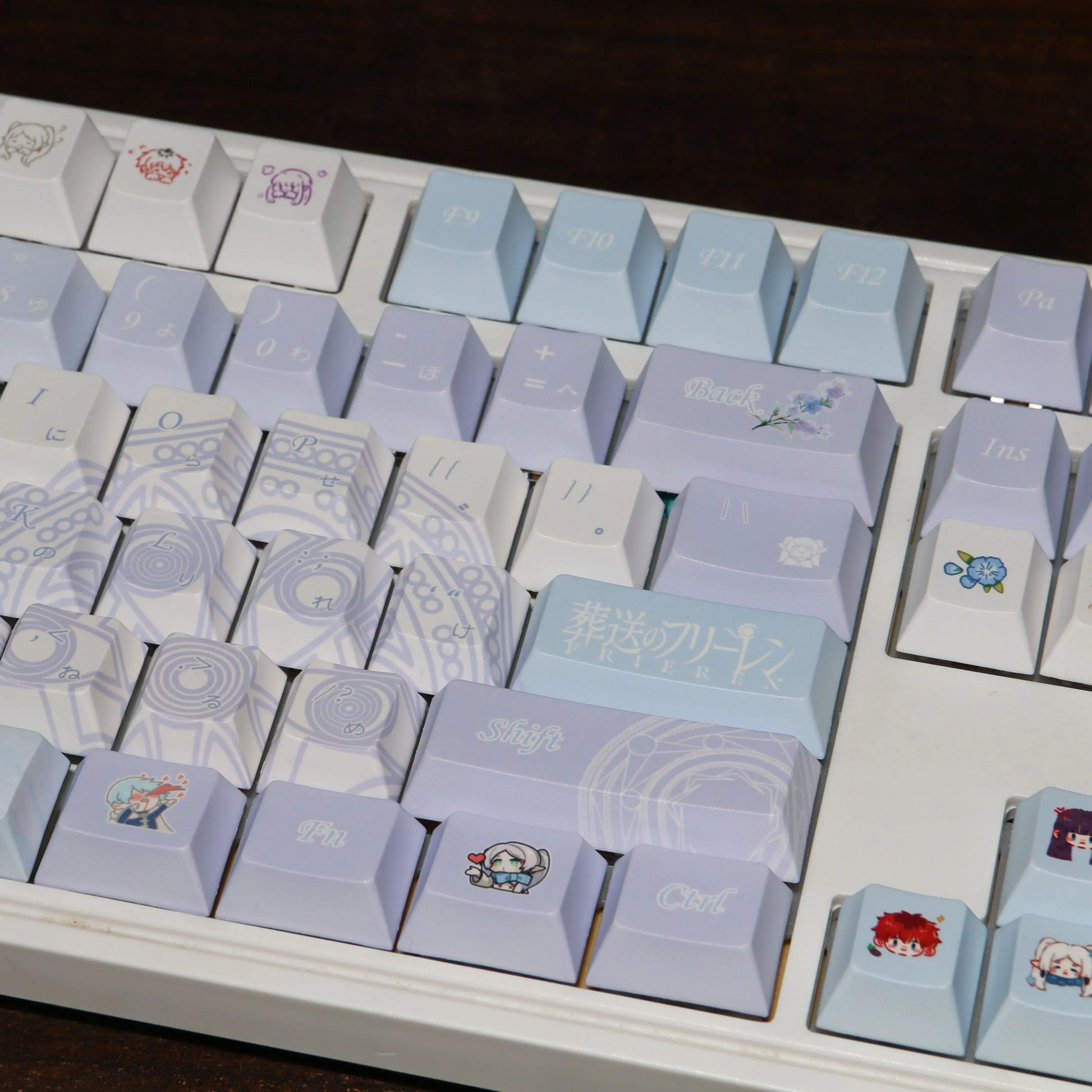 Frieren Keycaps 120 Keys MOA & Cherry Profile Anime Keycaps
