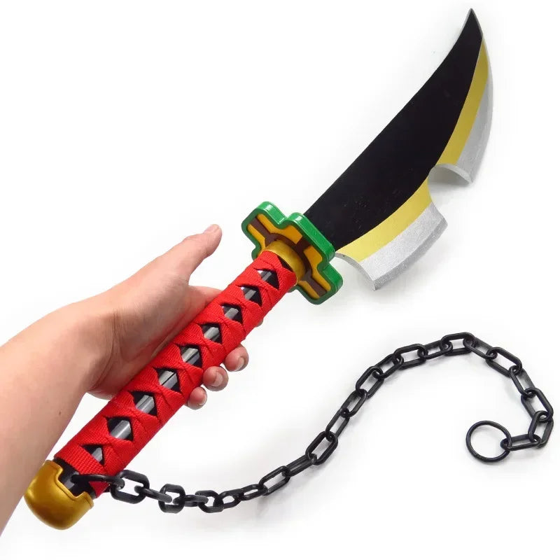 Demon Slayer Tengen Uzui Swords 1:1 Scale Anime Prop Replica