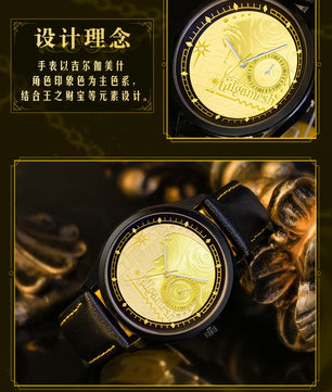 Fate Stay Night Heaven's Feel Saber & Gilgamesh Watches
