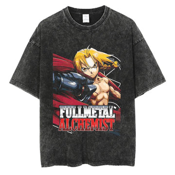 Fullmetal Alchemist Edward Shirt Vintage Style Anime Shirt