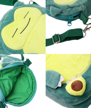 Pokemon Snorlax Plush Shoulder Bag – 20cm Soft Plush Anime Bag