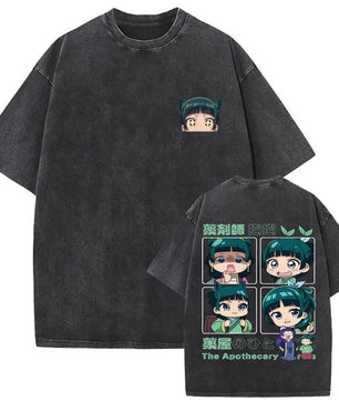 The Apothecary Diaries Maomao Shirt Vintage Style Washed T-Shirt