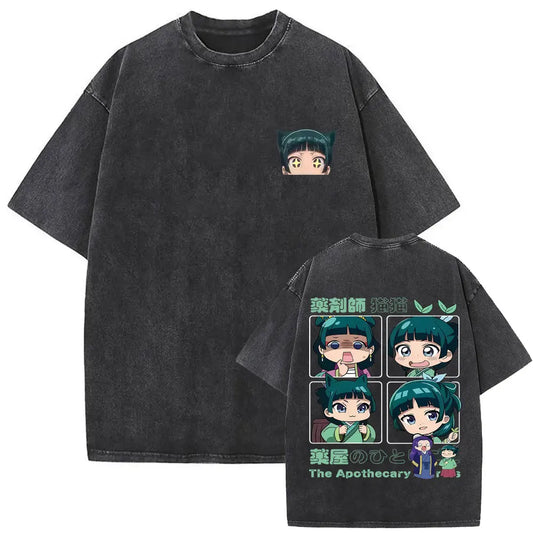 The Apothecary Diaries Maomao Shirt Vintage Style Washed T-Shirt