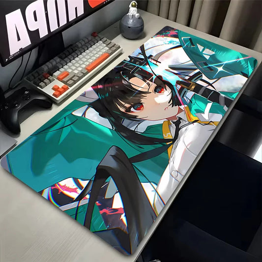Zenless Zone Zero Miyabi Hoshimi Mouse Pad Gaming Anime Desk Mat