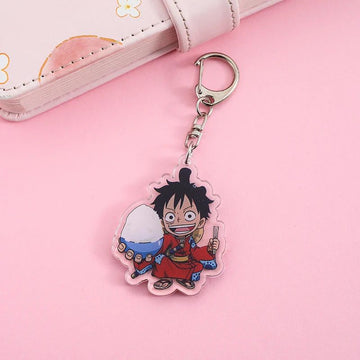 One Piece Luffy Keychain Acrylic Bag Charm