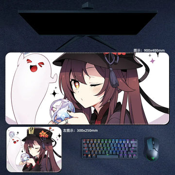 Genshin Impact Hu tao Mouse Pad Anime Desk Mat