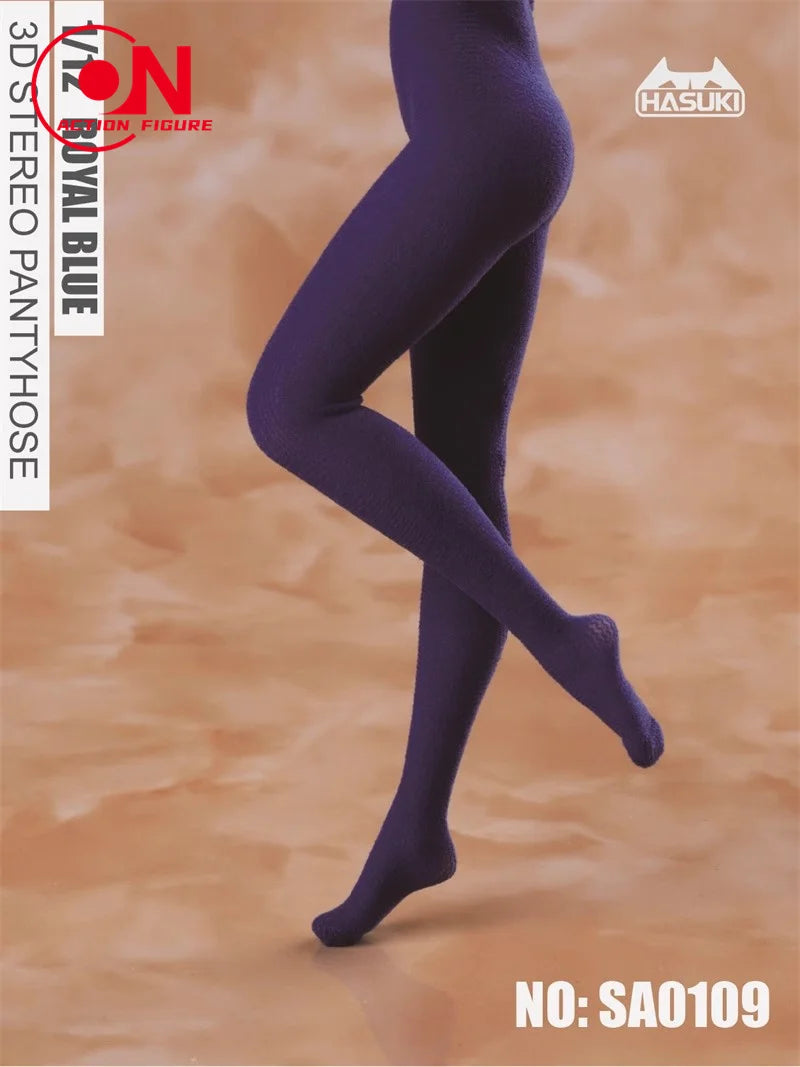 Hasuki 1/12 Scale Fishnet Stockings for 6-Inch Female Action Figures