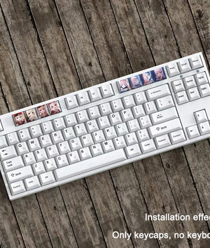 Genshin Impact Nahida Keycaps #2 4pc Sublimation R4 Cherry Profile