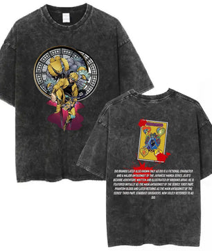 JoJo's Bizarre Adventure Dio Shirt Vintage Style Pre-washed