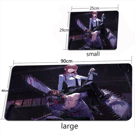 Chainsaw Man Mouse Pad Denji Makima Large Anime Mouse Pad