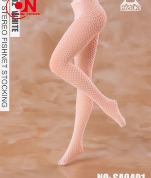 Hasuki 1/12 Scale Fishnet Stockings for 6-Inch Female Action Figures