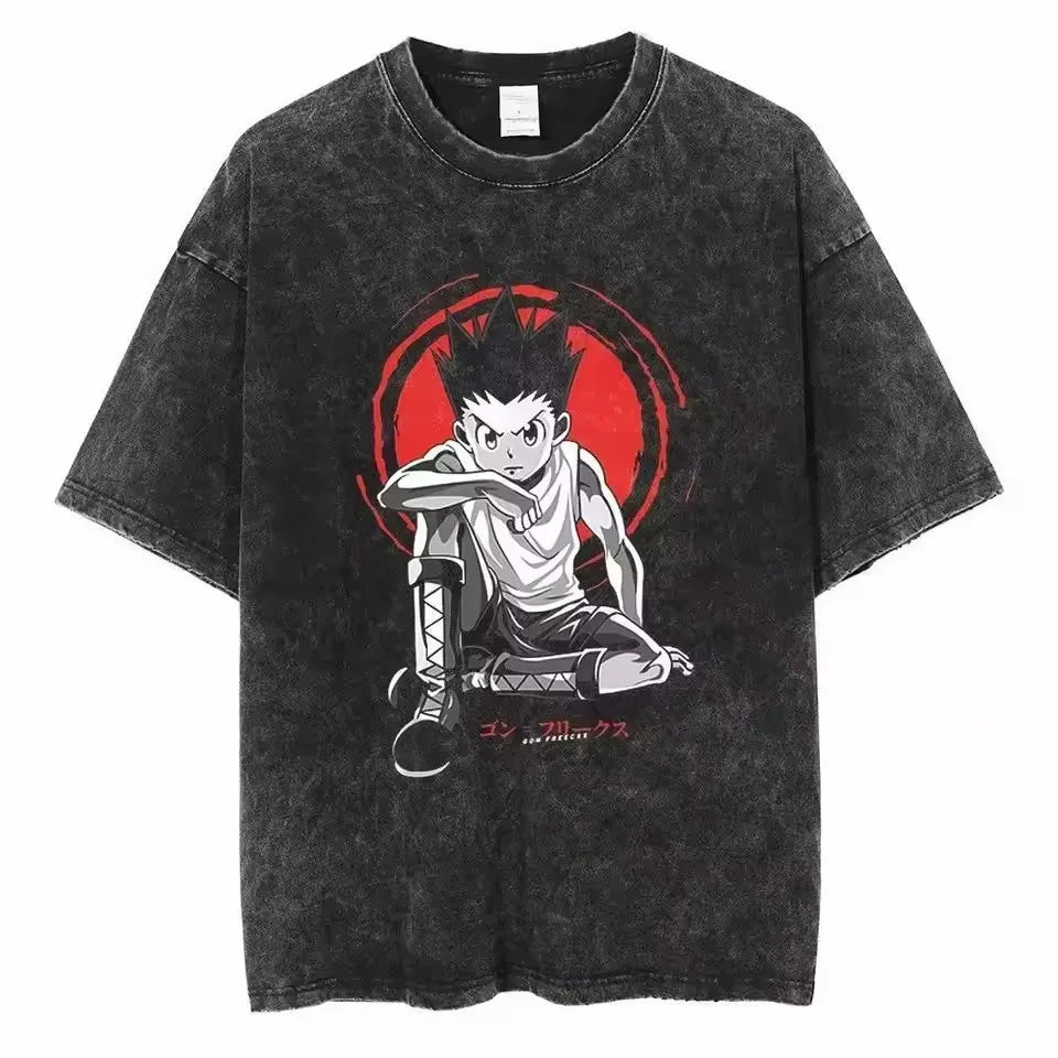 Hunter x Hunter Gon Shirt Vintage Oversized Style Anime Shirt
